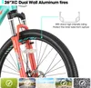 HILAND 26 Zoll Mountainbike Damen mit Lock-Out Federgabel Produktbild-Vorschau 3