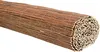 A rolled-up mat made of natural willow branches, tied with wire. Produktbild-Vorschau