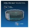 Piscina rotonda Steel Pro MAX in acciaio 488x122 cm Bestway Anteprima dell’immagine prodotto 49