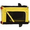 vidaXL Cani da Rimorchio per Biciclette Giallo e Nero Anteprima dell’immagine prodotto 9