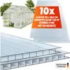 tectake® sada 10 lesklých dvoustěnných desek s celkovou Náhled obrázku produktu 9