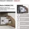 Pokojový manuální drátový termostat P5603R Podgląd zdjęcia produktu