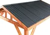 BELIANI Pavillon Hellbraun u. Grau Tannenholz mit Festem Produktbild-Vorschau 5