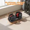 Verstellbare Hantel 24 kg Schwarz + Rot, 15 Gewichtsstufen Produktbild-Vorschau 10