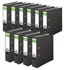 DINOR Ordner 10er Pack 8cm DIN A4 Schwarz Recycling Produktbild-Vorschau 2