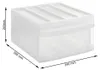 Rotho Schubladenbox Mono Systemix Large 1 Schub transparent Produktbild-Vorschau 4