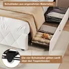 Łóżko tapicerowane ProximaX 90x200 cm z oświetleniem LED i Podgląd zdjęcia produktu 8