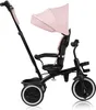 A pink and black multifunctional tricycle is shown against a white background. Produktbild-Vorschau