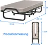 Canapé-lit avec matelas COSTWAY HW69887 - A Voir les images du produit 3