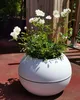 Blumentopf Riss RIV3580798142023 Weiß Kunststoff rund Produktbild-Vorschau 2