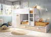 Dmora Composizione Camera da Letto Acerola 108x275x150h cm Anteprima dell’immagine prodotto 2