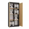 Büro-Regal RS-80 HEMN Anthrazit/Eiche Artisan Produktbild-Vorschau 4