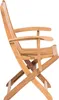 BELIANI Gartenstühle 2er Set Hellbraun Akazienholz mit Produktbild-Vorschau 5