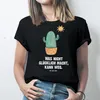 Mr. & Mrs. Panda Größe XL T-Shirt Kaktus Sonne - Schwarz - Produktbild-Vorschau 4