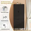 Mobiletto da cucina Flieks con 2 ante e 3 cassetti Anteprima dell’immagine prodotto 9