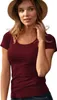 Dekoriertes Damen-T-Shirt, 95% Baumwolle, 5% Elasthan, Produktbild-Vorschau 1