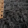 Hochflor Teppich Rund Wohnzimmer Shaggy Langflor Kunstfell Produktbild-Vorschau 4