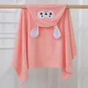 Handtuch mit Kapuze für Kinder – Badeponcho 70×140 cm Produktbild-Vorschau 3