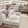 Dětská Postel Ania S Zábranou A Roštem | 160x80 cm | Krycí Náhled obrázku produktu 6