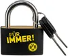 BVB Vorhängeschloss "Für immer BVB " Borussia Dortmund Produktbild-Vorschau 1