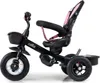 Dětská tříkolka Milly Mally Movi black-pink Náhled obrázku produktu 5