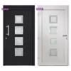 Porte d'ingresso vidaXL antracite 88x200 cm Anteprima dell’immagine prodotto 6