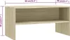 vidaXL TV-Schrank Sonoma-Eiche 80x40x40 cm Holzwerkstoff Produktbild-Vorschau 6