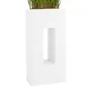 PFLANZWERK® Hochbeet Pflanzkübel VISTA 92cm WEISS Premium Produktbild-Vorschau 1