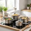 Edelstahl Topfset 8-teilig TOPFANN VERTE 4 Kochtöpfe mit Produktbild-Vorschau 13