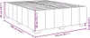 vidaXL Bettgestell ohne Matratze Dunkelbraun 140x190 cm Produktbild-Vorschau 8