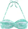 s.Oliver Bügel-Bikini-Top Enja türkis-weiß Größe 34 Cup B Produktbild-Vorschau 1