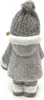 Winterkind Mädchen mit LED Schneeball 25cm Dekofigur Produktbild-Vorschau 4