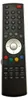 A black remote control with various buttons is shown against a white background. Produktbild-Vorschau