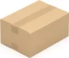 A single cardboard box on a white background. Produktbild-Vorschau