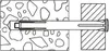 fischer Fensterrahmendübel F 10 M 152 (silber, 6 Stück, mit Produktbild-Vorschau 3