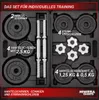 Miweba Sports Hantelset MKH120 | 20 kg - inkl. Produktbild-Vorschau 4