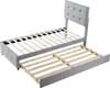 Flieks Polsterbett 90x200cm mit Ausziehbarem Bett, Produktbild-Vorschau 5