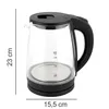 Glas Wasserkocher 2200W | 1,7 Liter | Blitzaufheizung, Produktbild-Vorschau 12