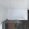 Badewannentrennwand 93.5x140 cm Rahmenlose Duschwand mit Produktbild-Vorschau 2