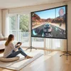 VEVOR Projektionsleinwand mit Ständer, 120 Zoll 16:9 4K Produktbild-Vorschau 9