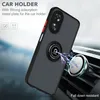 OPPO A17 Hülle, Ring Halter Ständer Matte Transluzent TPU Produktbild-Vorschau 4