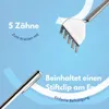 Knaak Teleskop Rückenkratzer Edelstahl ausziehbar bis 50 cm Produktbild-Vorschau 3