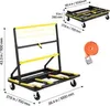 VEVOR Plattenwagen 272 kg Trockenbau Türwagen mit 20,32 cm Produktbild-Vorschau 6
