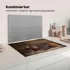 KitchenYeah© Herdabdeckplatte Rotwein mit Trauben , Produktbild-Vorschau 3