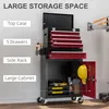 HOMCOM Chariot d'atelier Servante d'Atelier sur roulettes, Voir les images du produit 3