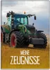 itenga Zeugnismappe Motiv Traktor auf dem Feld  - DIN A4 Produktbild-Vorschau 1