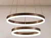 Coffee Ring 60 Double - żyrandol LED pierścienie 60 i 40cm Podgląd zdjęcia produktu 1