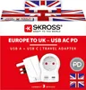 Adaptateur de voyage Europe to UK + USB A+CPD 20W Voir les images du produit 7