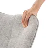 Meubles Cosy Skandinávske kreslo s podrúčkami zo šedej Náhľad obrázku produktu 5
