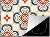 KitchenYeah© Herdabdeckplatte Blumen - Fliese - Muster , Produktbild-Vorschau 1